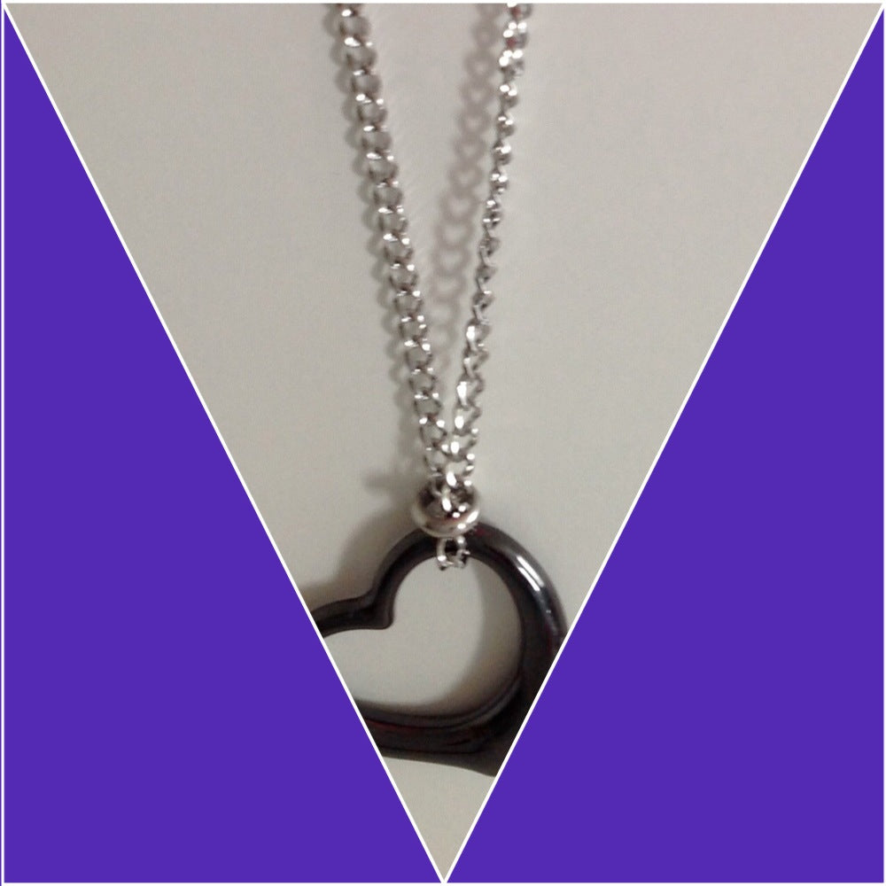 Necklace with Ceramic Heart
